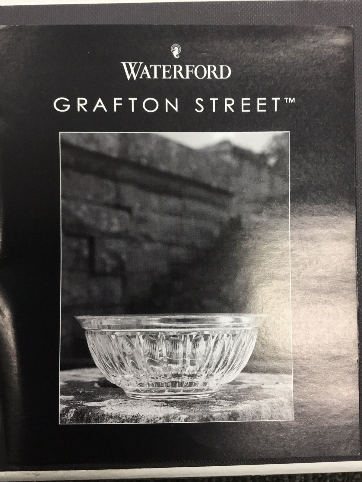 Waterford Grafton Street Crystal Bowl Clear Round Shape Adult with Box New
