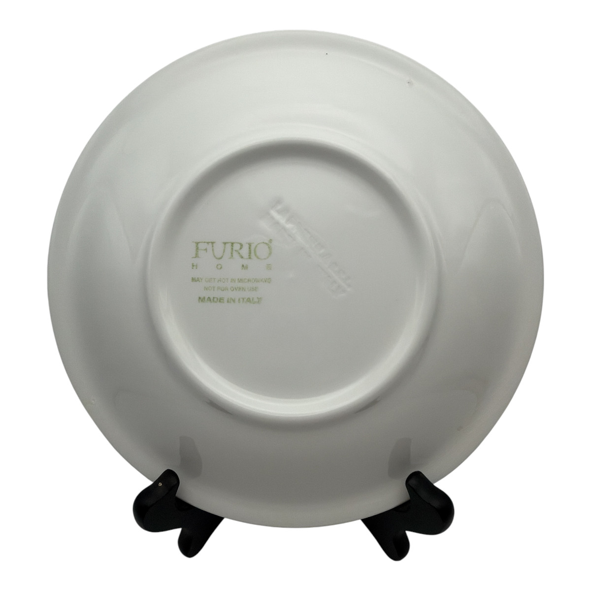 Furio Home 8″ Salad Plates Made in Italy Holiday Christmas Tree Set of 5 EUC