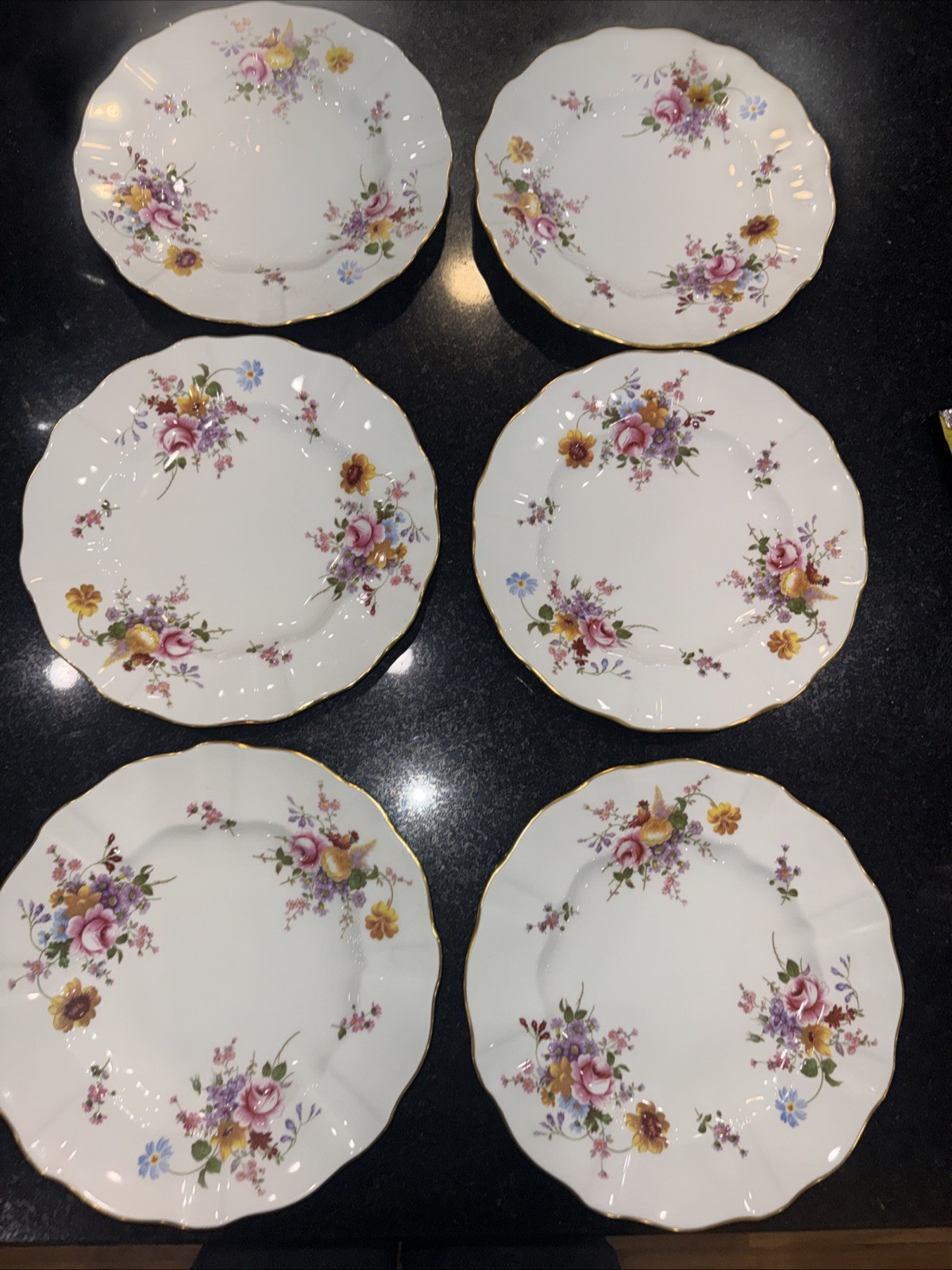 Royal Crown Derby “Derby Posies” Dinner Plate. English Bone China