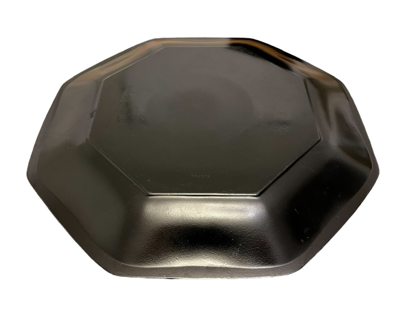 Lot of 12 Vintage FRANCE Black Octagon Set of Dishes Mugs Plates Bowls Dinner