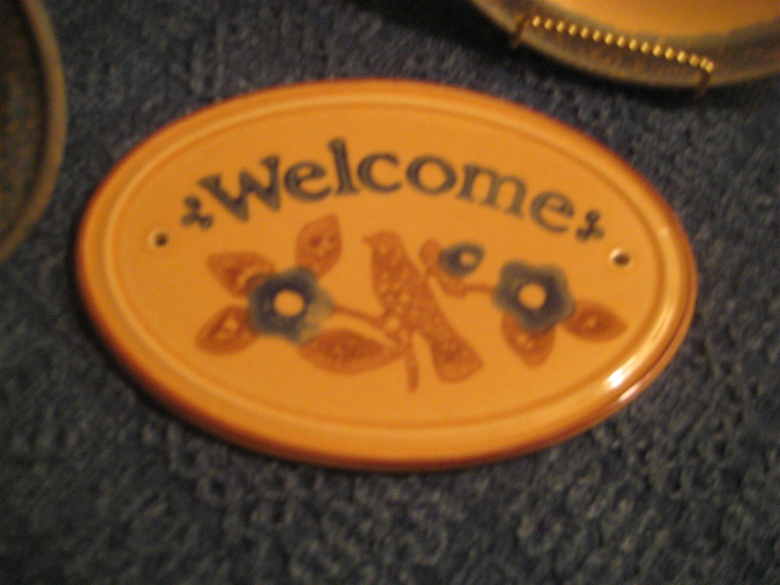 Pfaltzgraff America Welcome Plaque with Rack Reduced!
