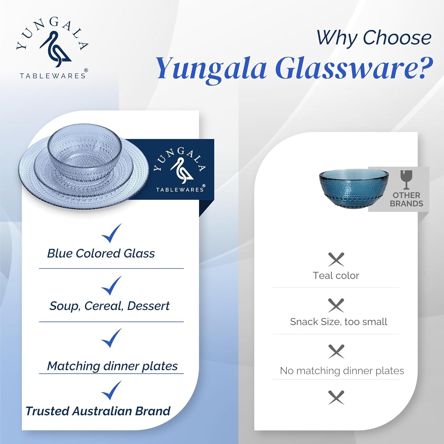 Blue Glass Bowl