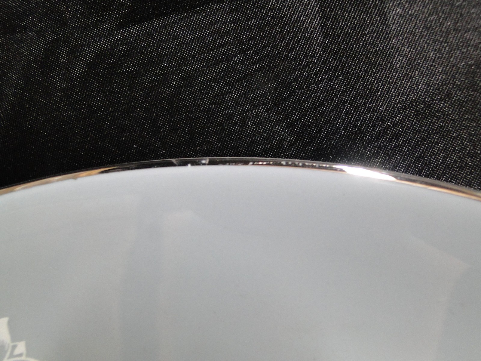 Flintridge Reverie Strata Blue, White Flower, Platinum: Dinner Plate (s) 10 7/8″