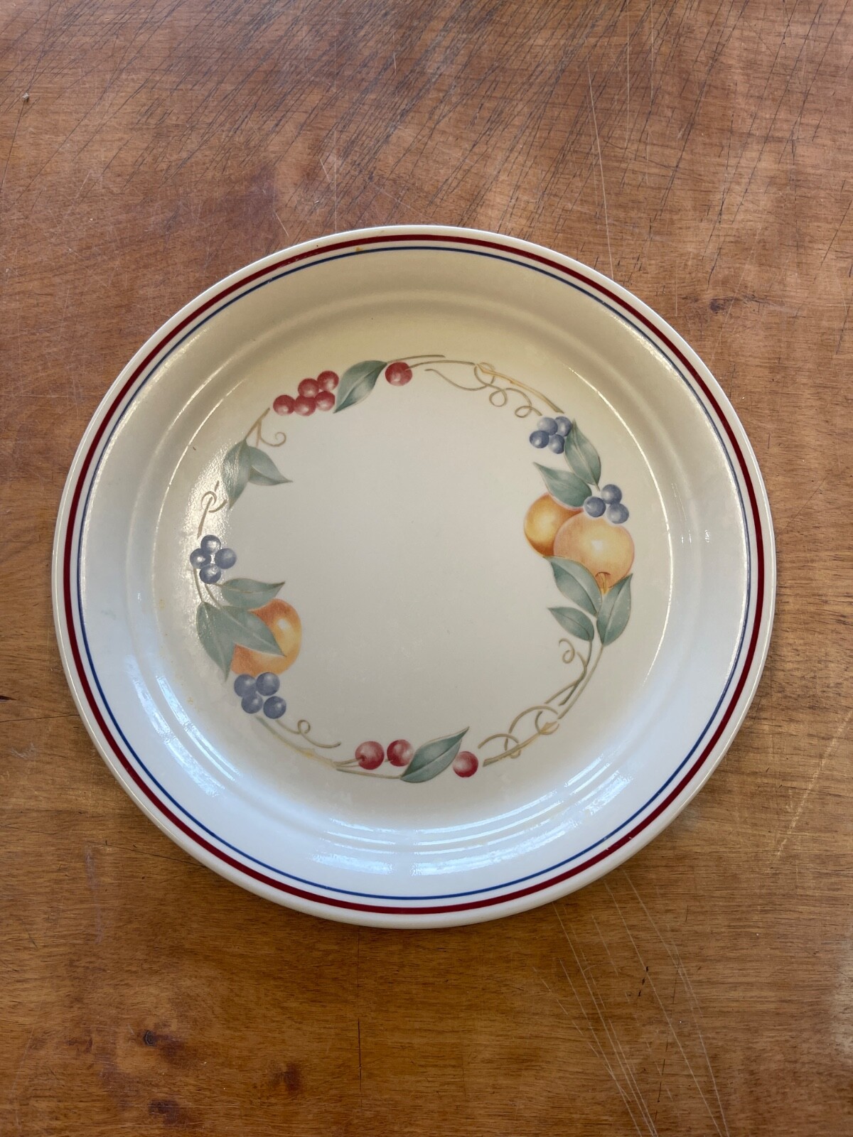 Corelle ABUNDANCE Dinner Plate 10 1/4″ Fruit on Beige 1 ea 4 available