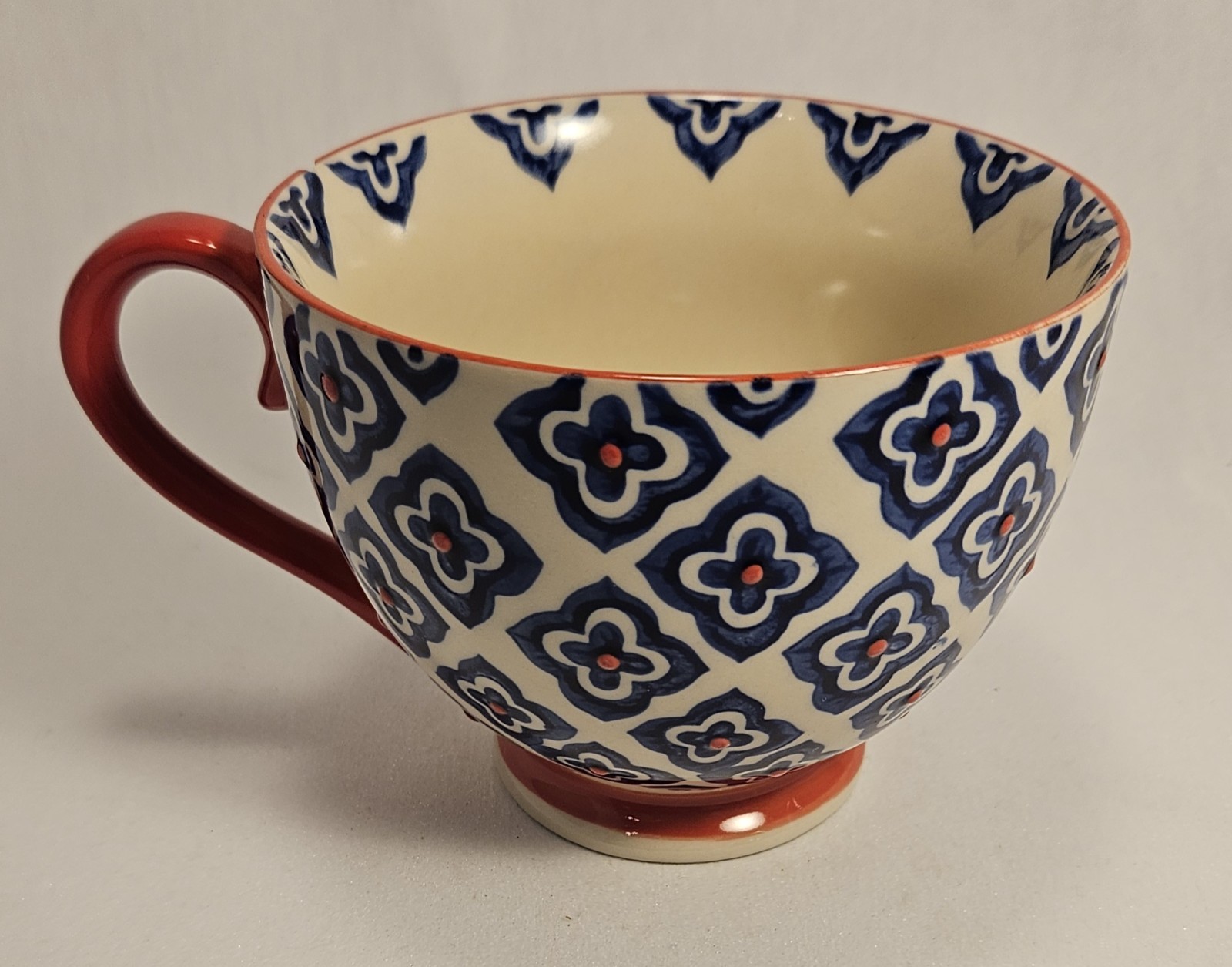 Yokohama Studio Hand Painted Floral Ceramic Mug