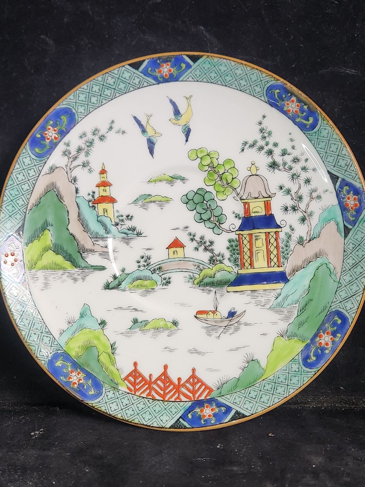 Crown Staffordshire Chinese Willow Fine Bone China Replacement Pieces England