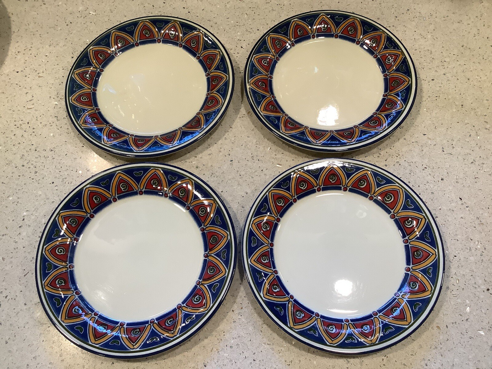 Vintage PIER 1 ENGLAND , “ANGLETERRE” Ceramic Pottery Assortment 11 Total