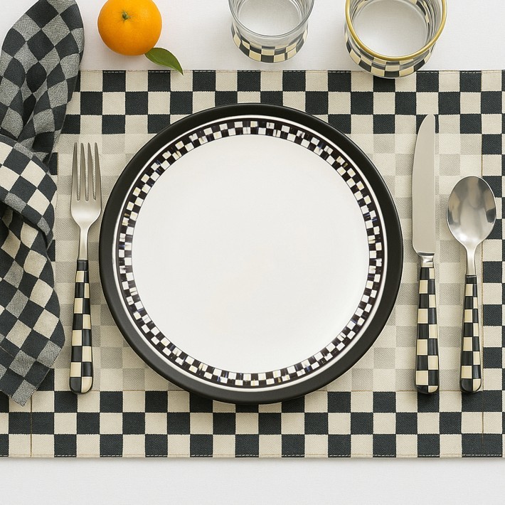 MacKenzie-Childs Everyday Stoneware Salad Plates-Williams Sonoma|47361
