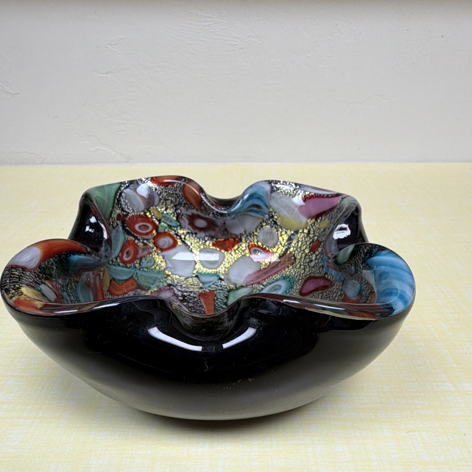 Vintage Italian Tutti Frutti bowl-5 1/2 Inches