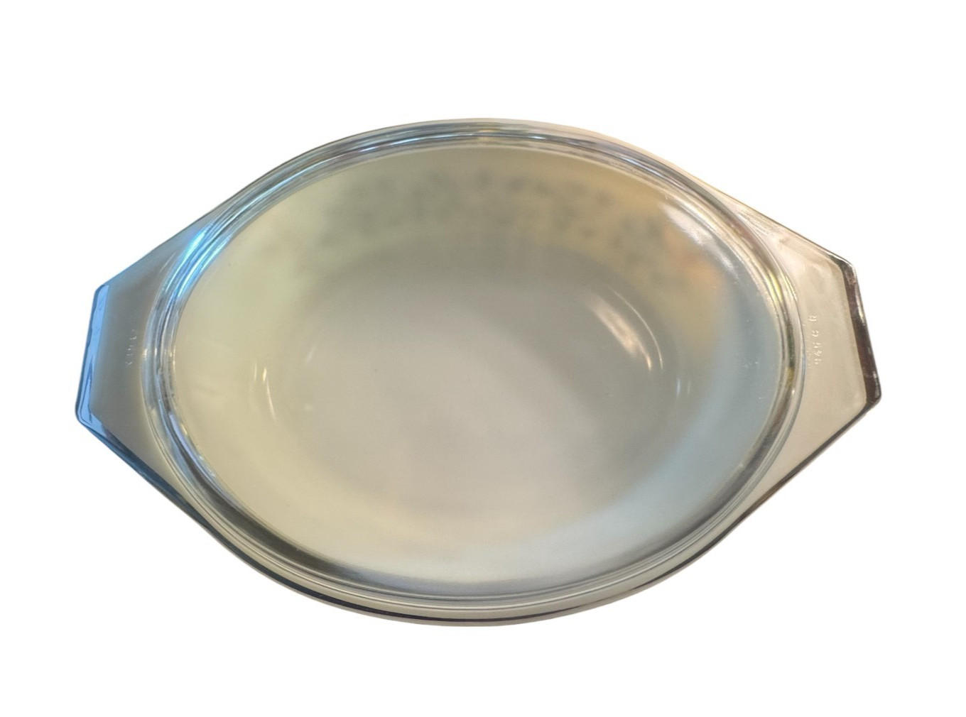 Pyrex GOLDEN GRAPES Casserole 045 Oval 2.5 QT w Lid 2 Candle Cradle