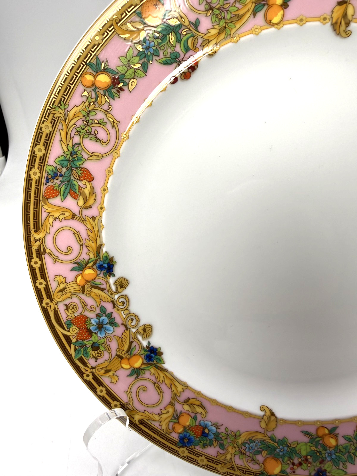 Exquisite Versace by Rosenthal 8 3/4″ Butterfly Garden Plate