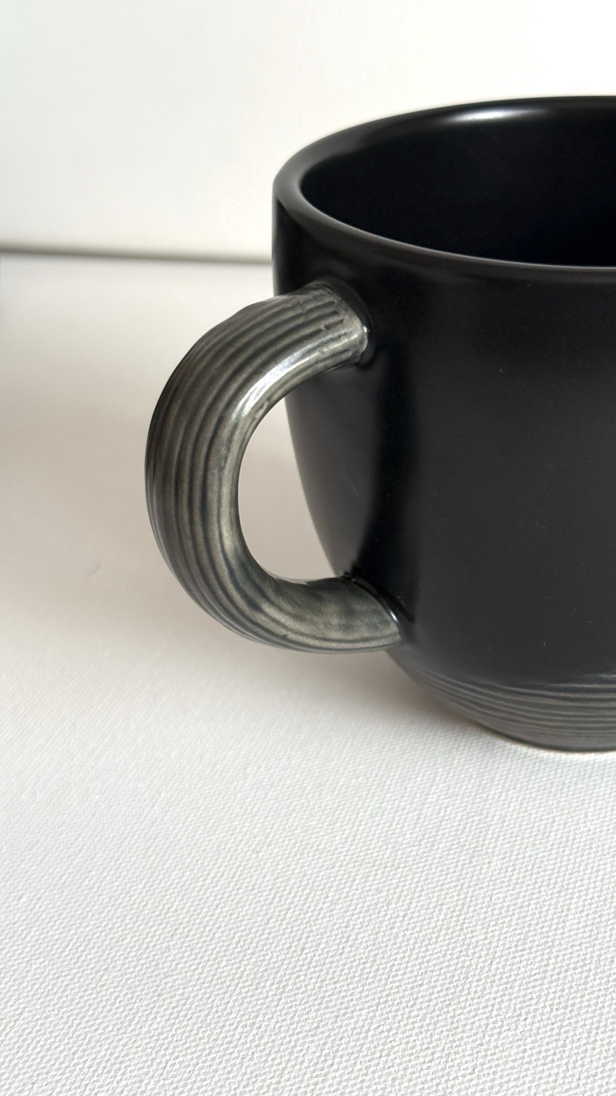 Pfaltzgraff Night Surf 4” Stoneware Coffee Mug Set of 4 Discontinued Pattern