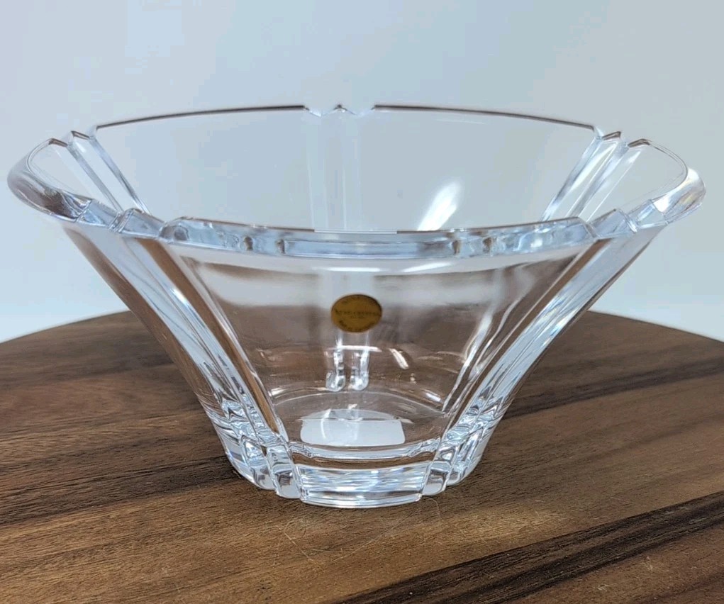 Bleikristall 24% Lead Crystal Des Nadine Serving Bowl bowl 8 In