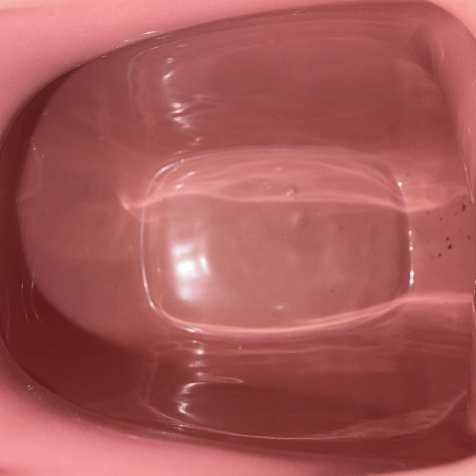 VTG 1950s 60s Pink Fiesta Disc Lemonade Tea Water Pitcher 6” USA HLC (1951-1959)