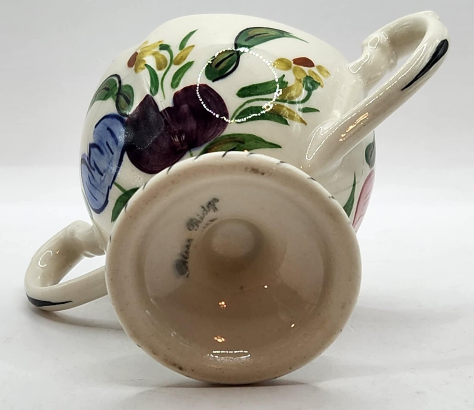 Vintage Blue Ridge China Easter Parade Creamer & Sugar Bowl