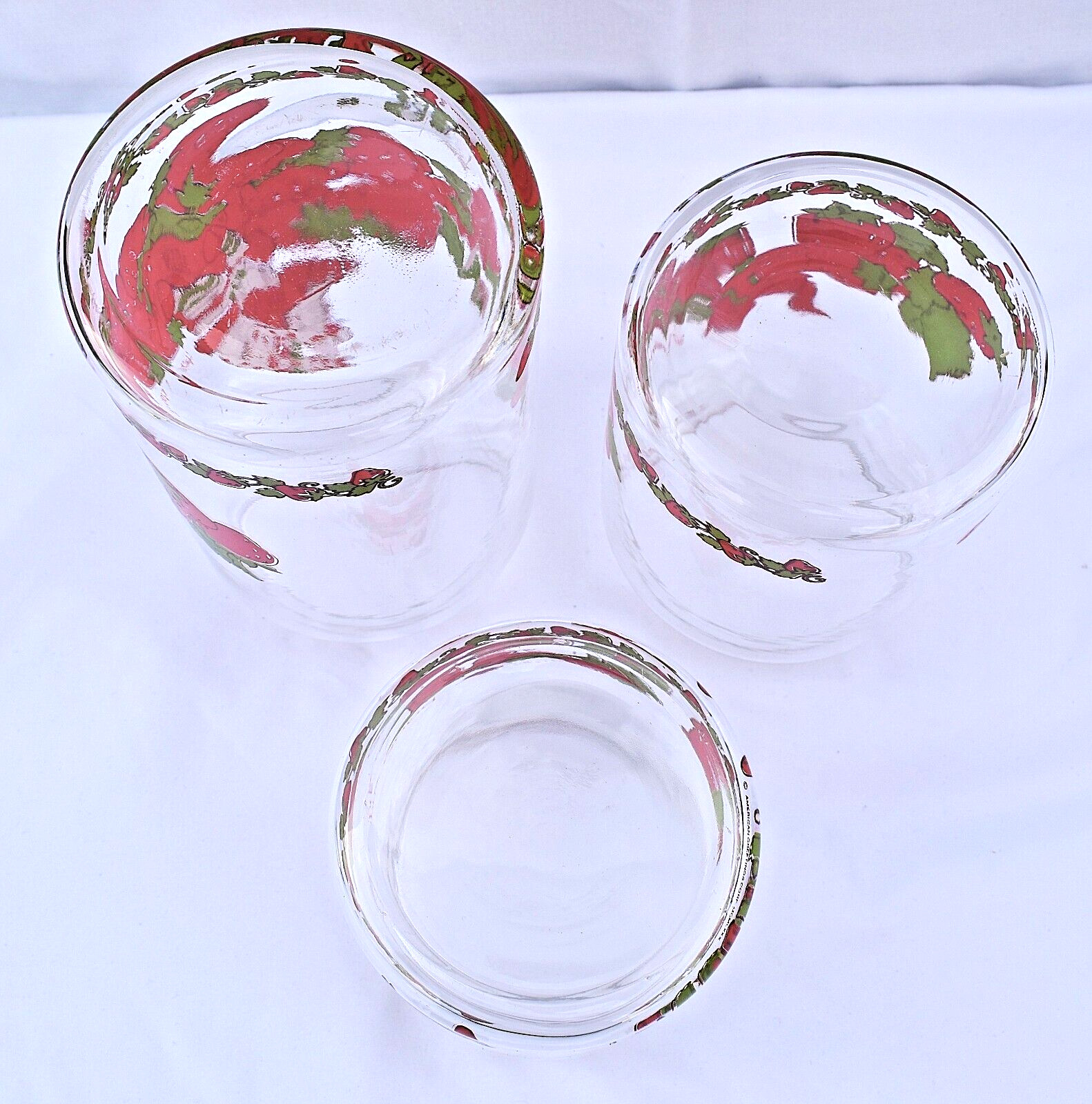 American Greetings Corp – STRAWBERRY SHORTCAKE – Set of 3 – CANISTERS