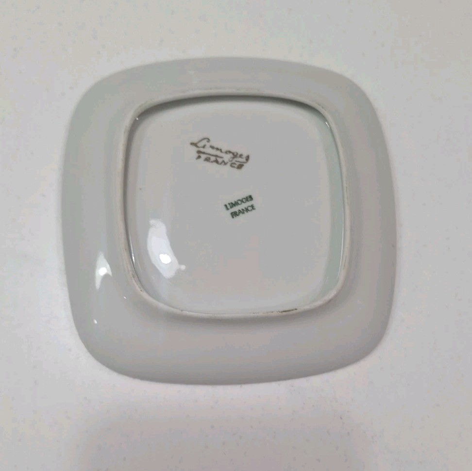 Limoges France Monaco Small Trinket Dish 4 1/5 In