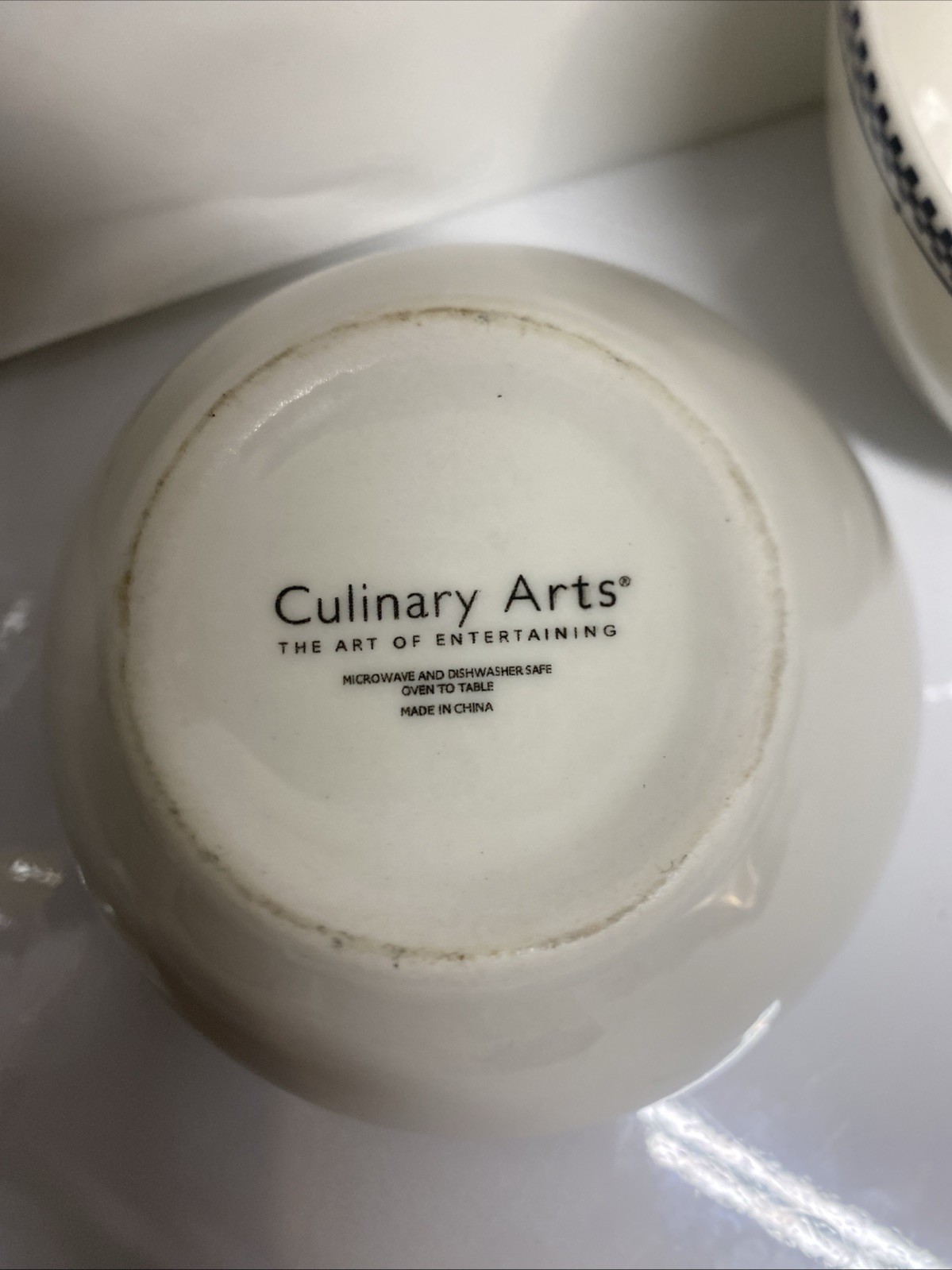 2Culinary Arts cereal Bowls A laCarte discontinued pattern