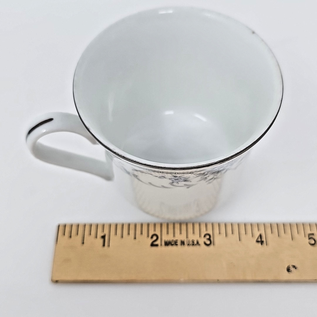 Sheffield Blue Whisper Porcelain 1985 Fine China Tea Coffee Cups Replacement
