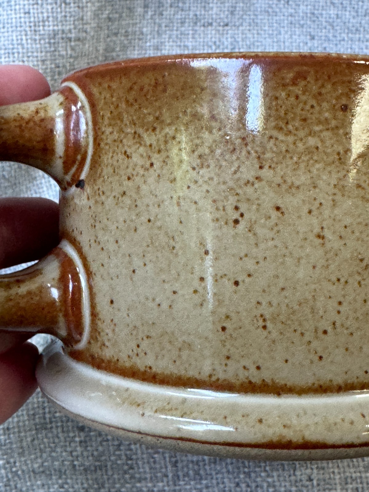 1970s MCM DANSK BLT NIELS REFSGAARD Stoneware Mug/Cup , Spice, NO ISSUES!, LOT C
