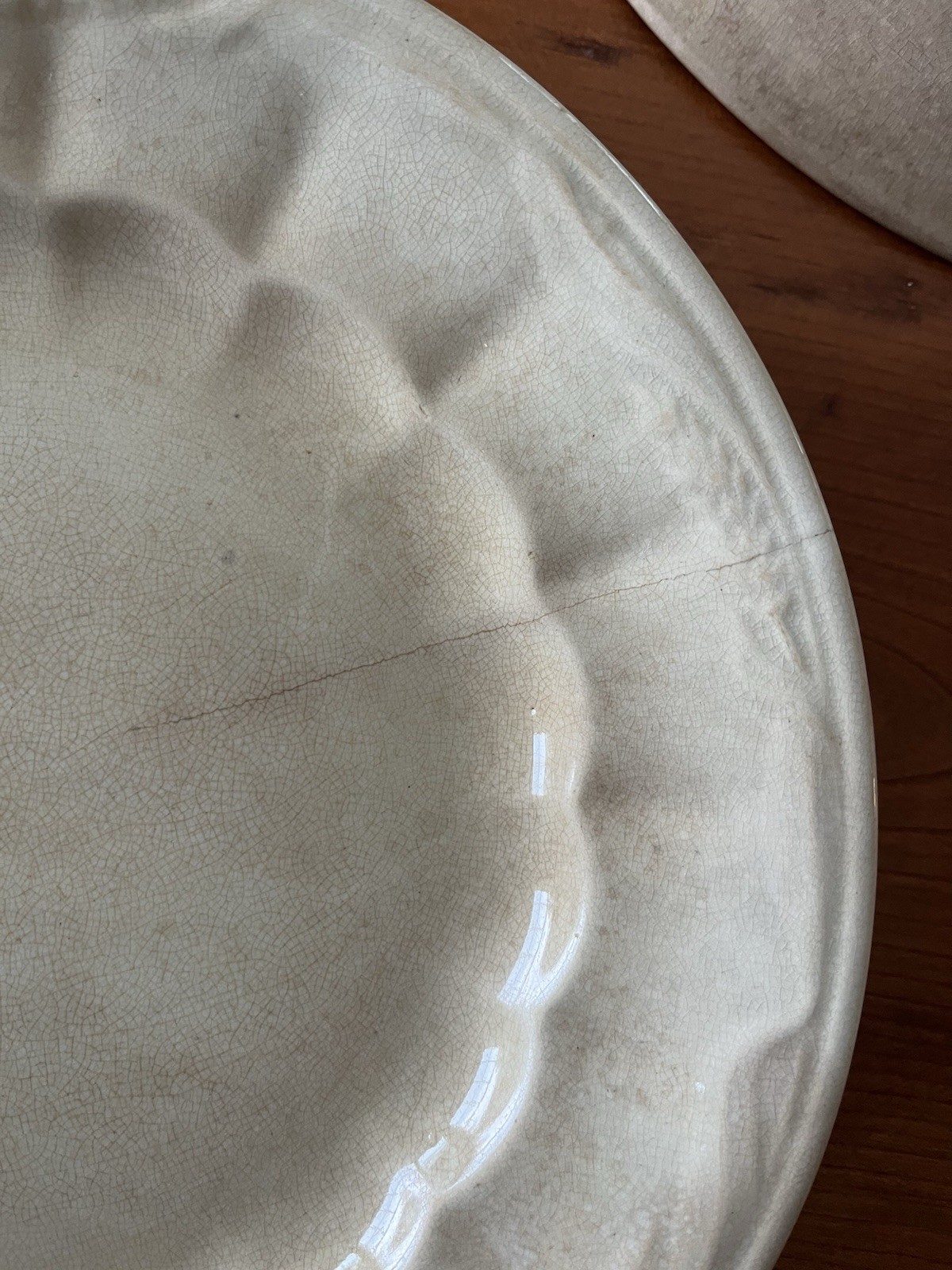 Elsmore And Forster Ironstone China Wheat Plates Lot Of 3