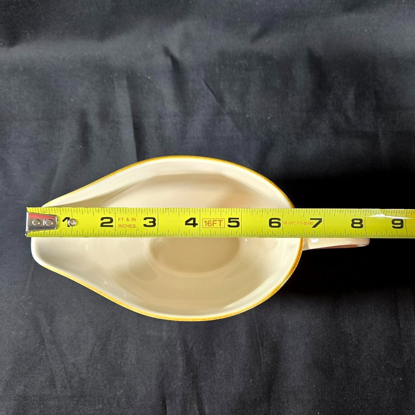 Mikasa Country Charm FG000 Serving Set Beige Brown Trim 8″ Japan Vintage Ceramic