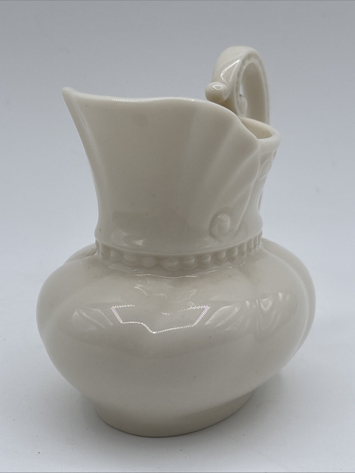 Lenox Ivory Small Pitcher Creamer Colonial Collection Fine Porcelain VTG Antique