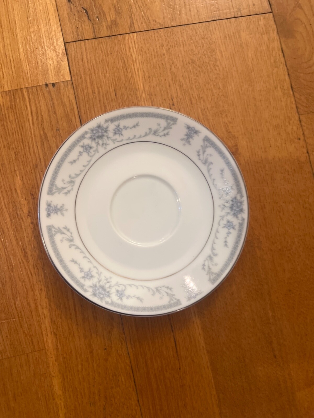 Blue Whisper Sheffield china saucer plates (no cup)