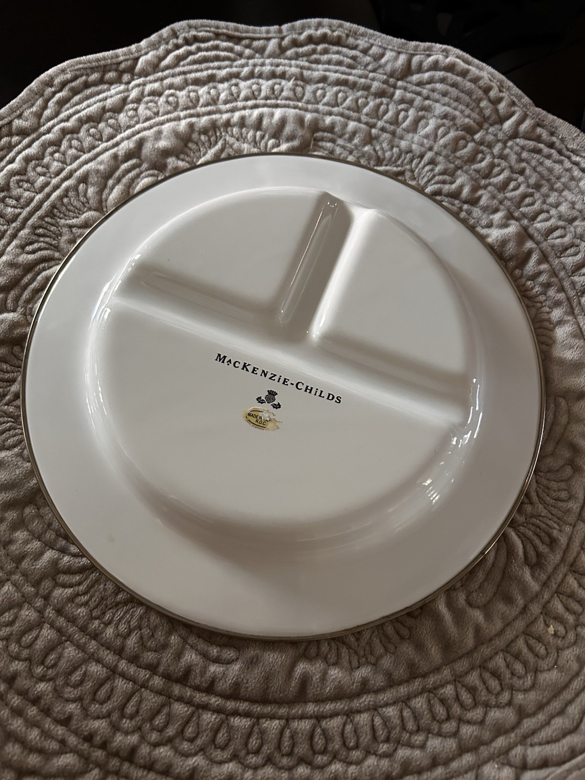 McKenzie Childs Baby Carrot Buttercup Sweet pea Honey pie Cupcake Dinner Plate