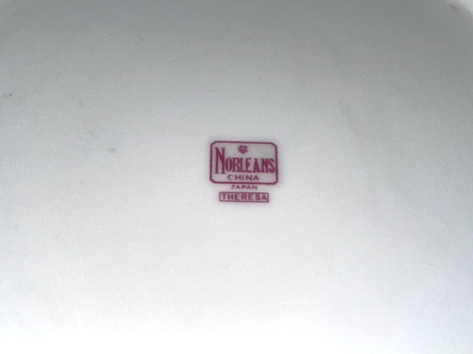 VINTAGE NORLEANS THERESA JAPAN 12″ CHOP PLATE ROUND PLATTER FINE CHINA 1964-
