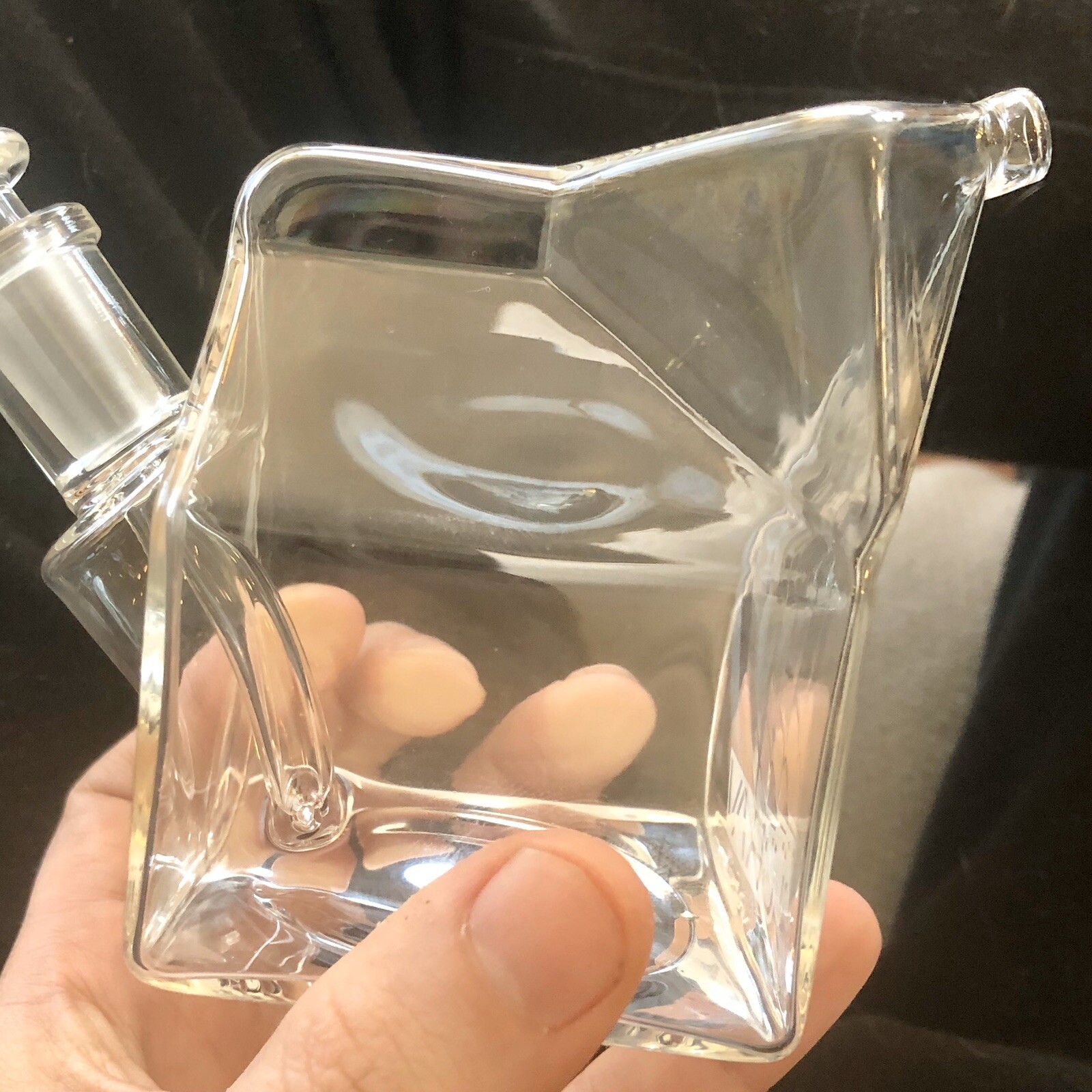 GRAV Milk Carton Bubbler w/ 14mm Cup Bowl