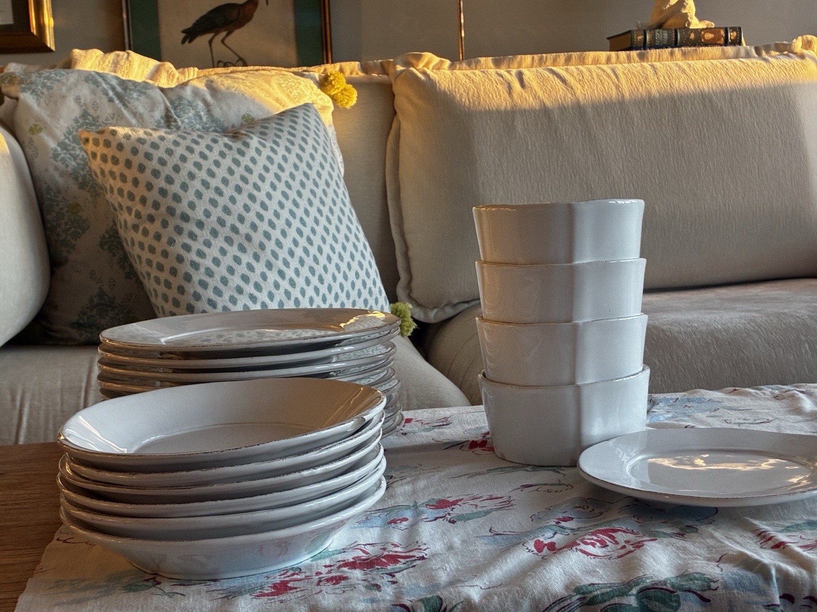 4 VIETRA Lastra Stacking Cereal Bowl