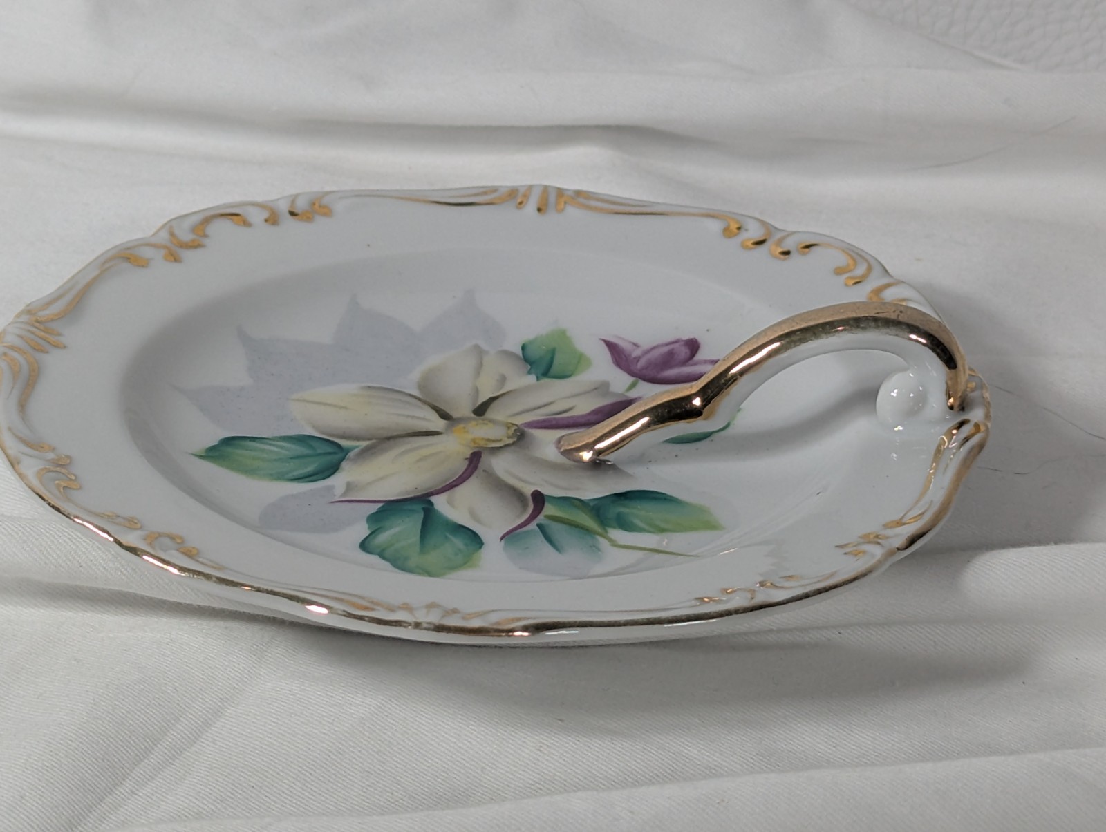 Rosetti Chicago Vintage Bon Bon Candy Tidbit Plate Made In Occupied Japan