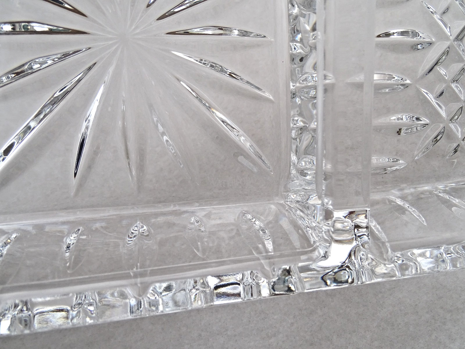 Waterford Crystal Lismore 3-Part Serving Dish / Free Shipping