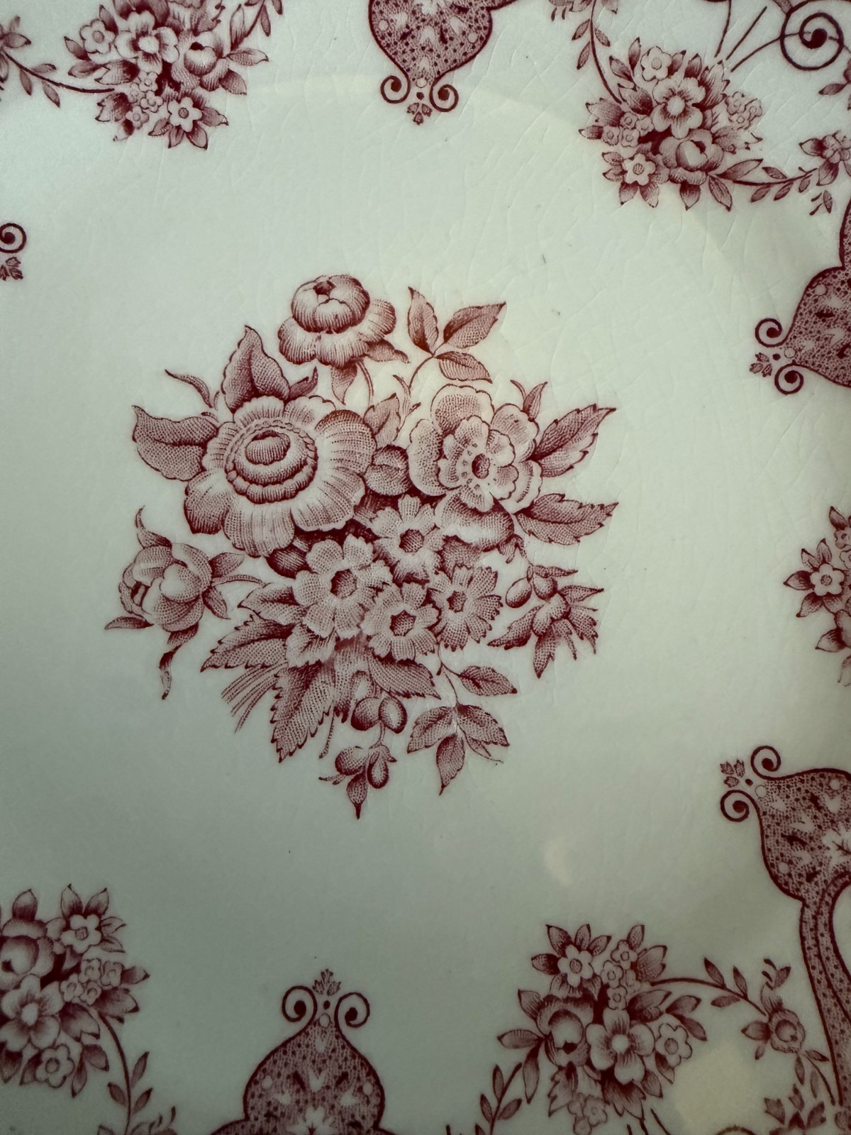 Pink Transferware Swinnerton’s “Kent”8” Plates Staffordshire England