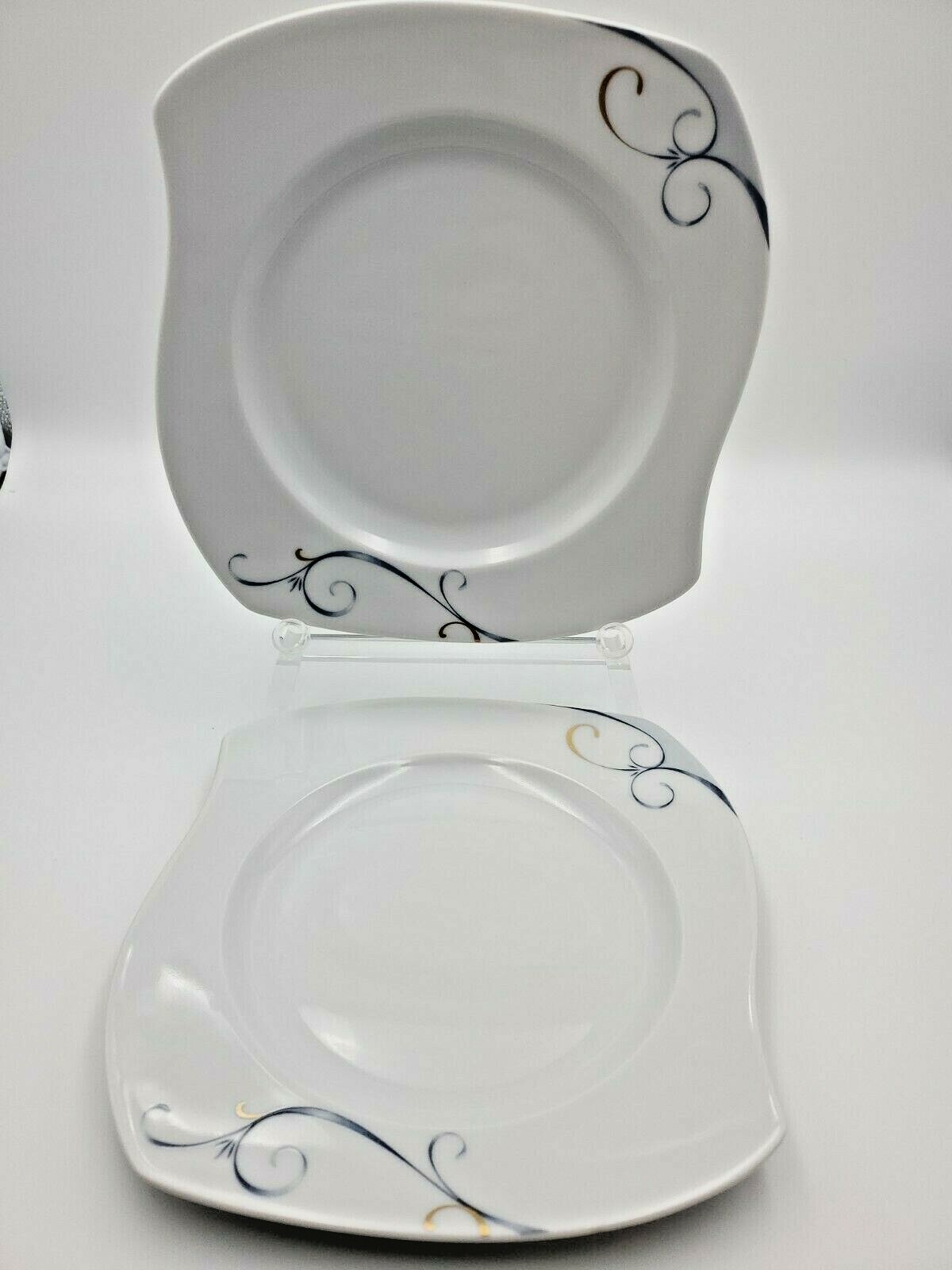 Fyrklovern Victoria 8 3/4″ Salad Plate by Anne Rooslien – Set of 2