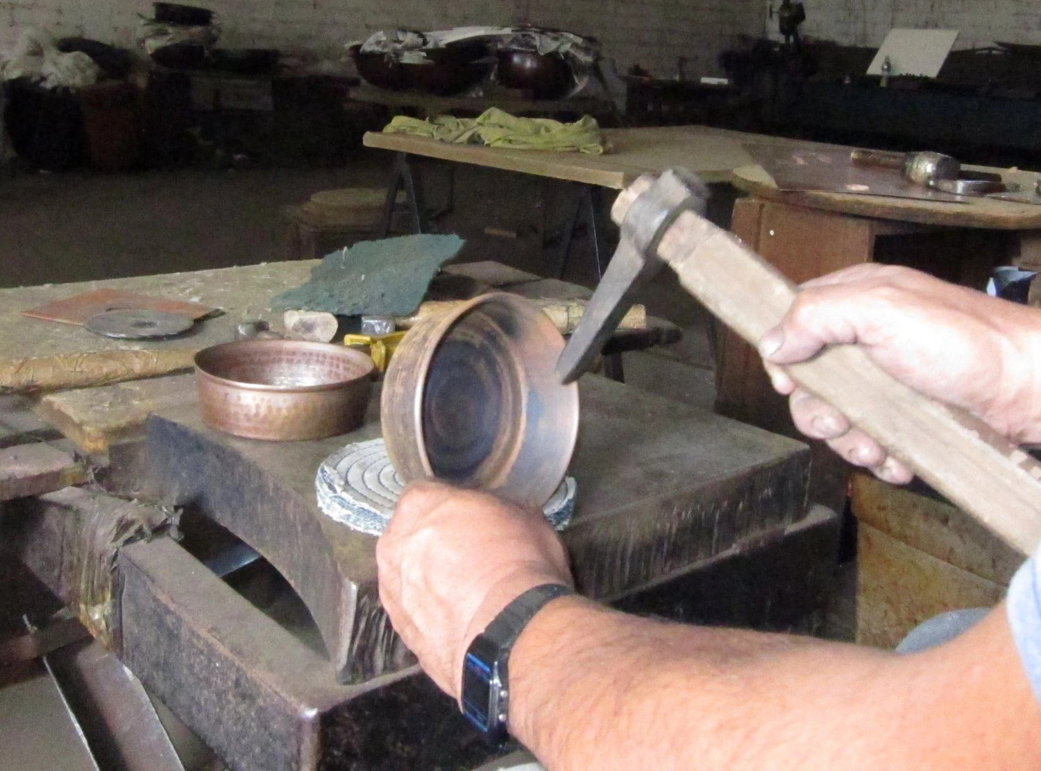 Copper Lather Bowl, Heavy Weight