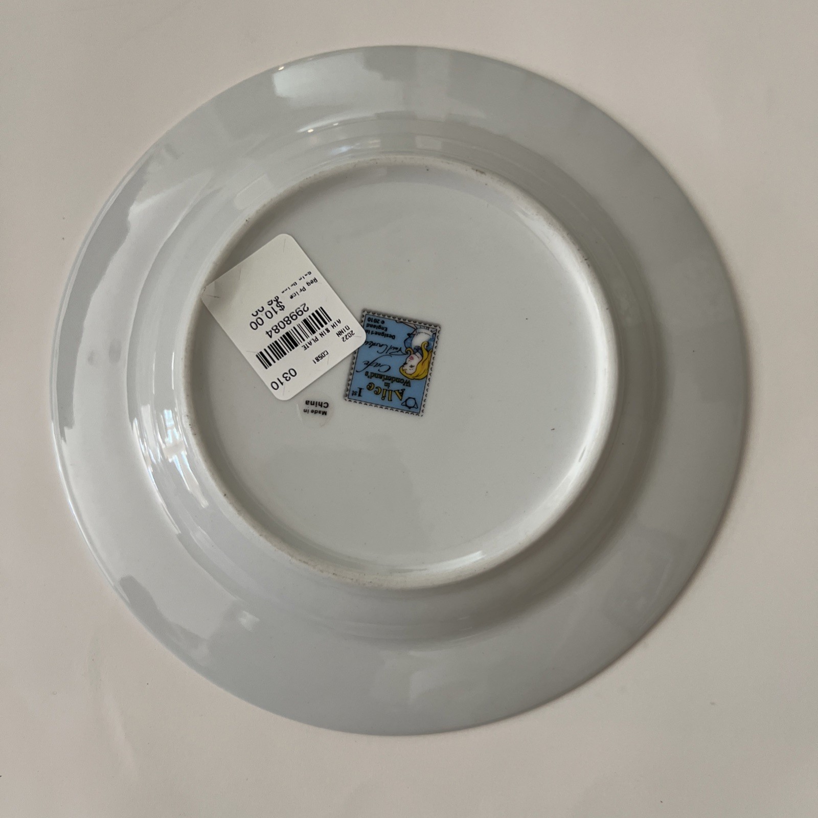 Paul Cardew Alice In Wonderland 8-Inch Plates, Set of 4