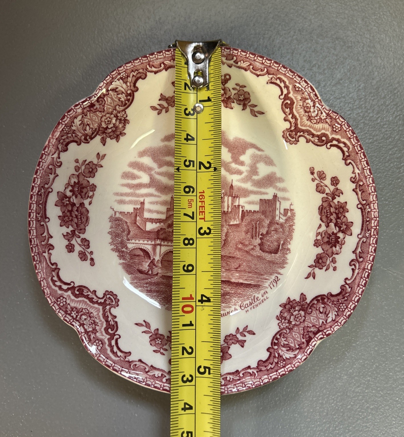 Johnson Brothers Old Britain Castles Pink Dessert Fruit Cereal Bowl(s) England