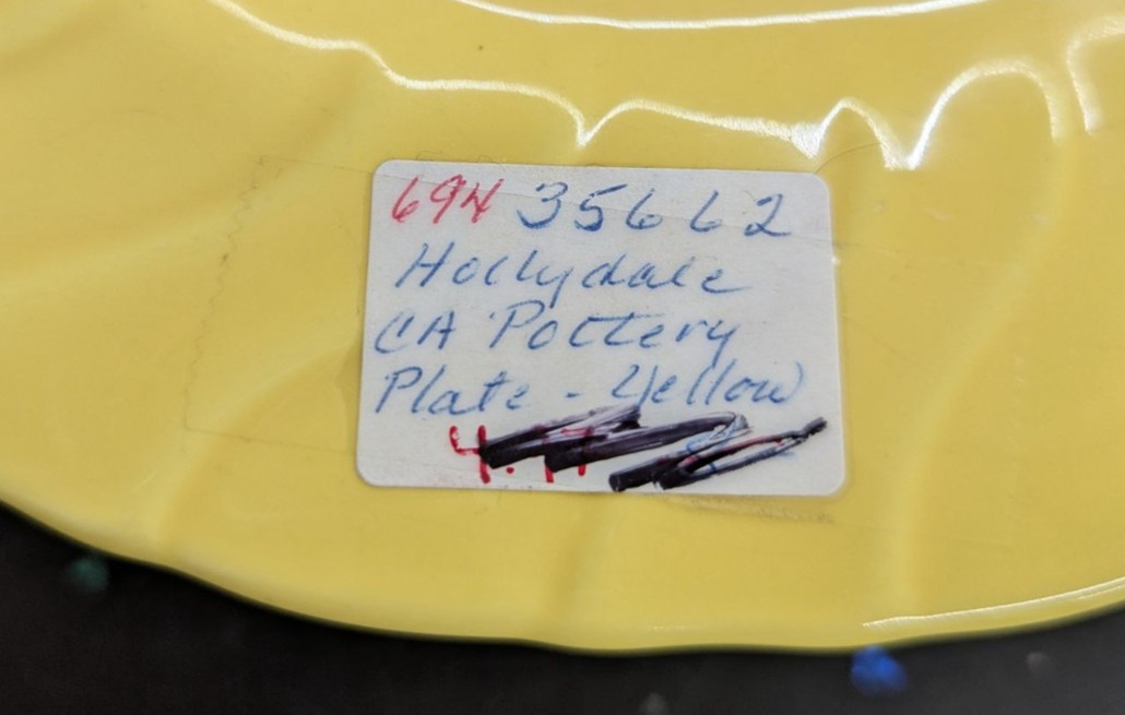 Hollydale & Johnson Bros Assorted Decorative Plates Yellow, White & Blue 3 Set