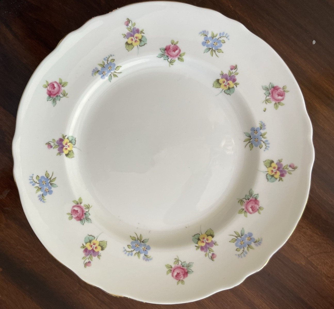12 Vtg Mismatched China Salad Luncheon Plates Plate Set Mixed Floral Tea Party
