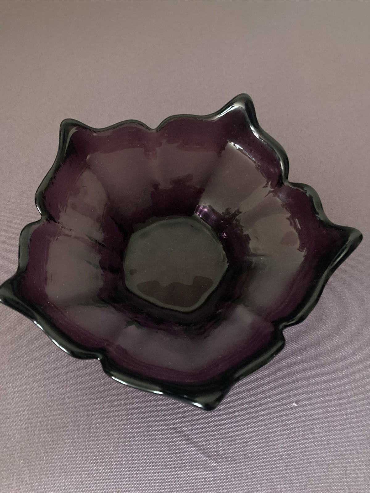 Amethyst Lotus Bowl