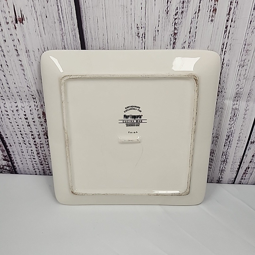 Vintage Pier 1 Imports Cucina Antipasto Di Giorno Plate 8in