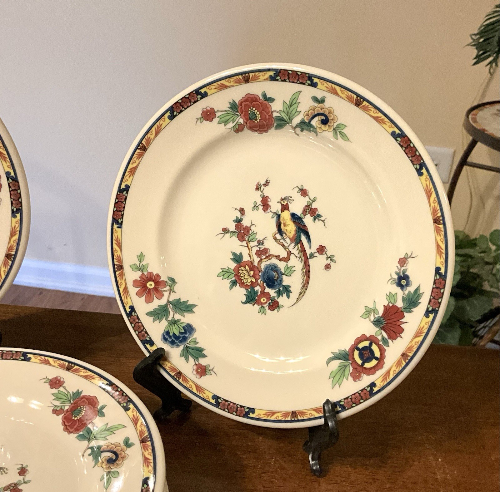(6-pcs) 1954 Syracuse China Dewitt Clinton Pie/Dessert Plates 7-1/8” EXCLNT
