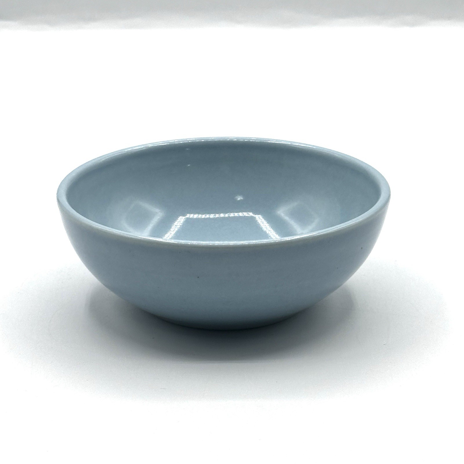 Iroquois Casual China Russel Wright Blue Cereal Bowl Saucer Bread Plate 3 Pieces