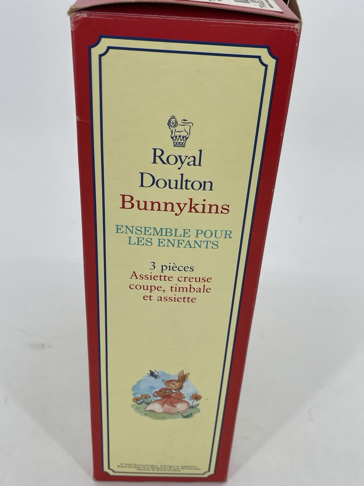 Vintage 1994 Royal Doulton Bunnykins Three Piece Child’s Bone China Set
