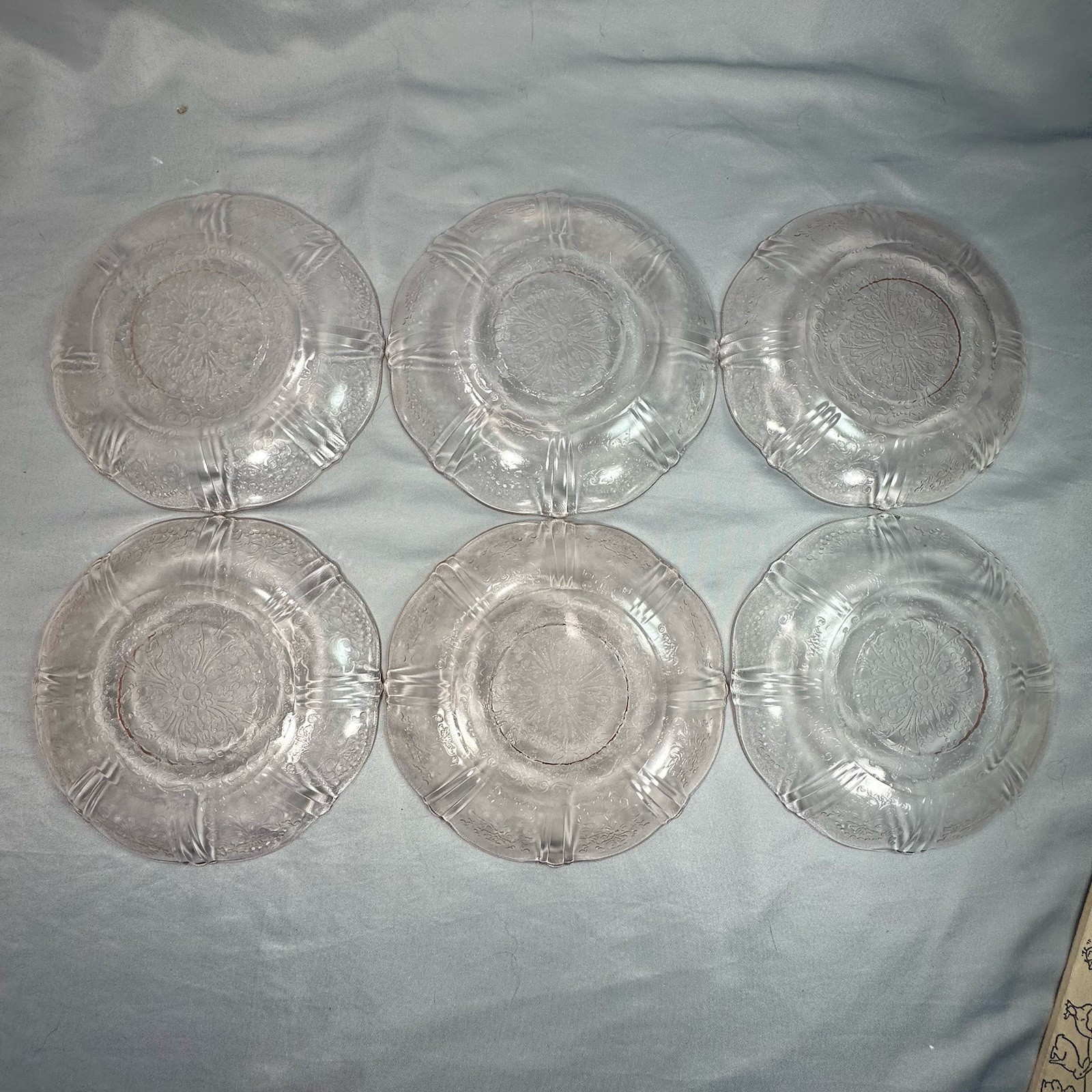 Vtg Macbeth Evans American Sweetheart Pink Depression Glass 2pc Cup Saucer Set