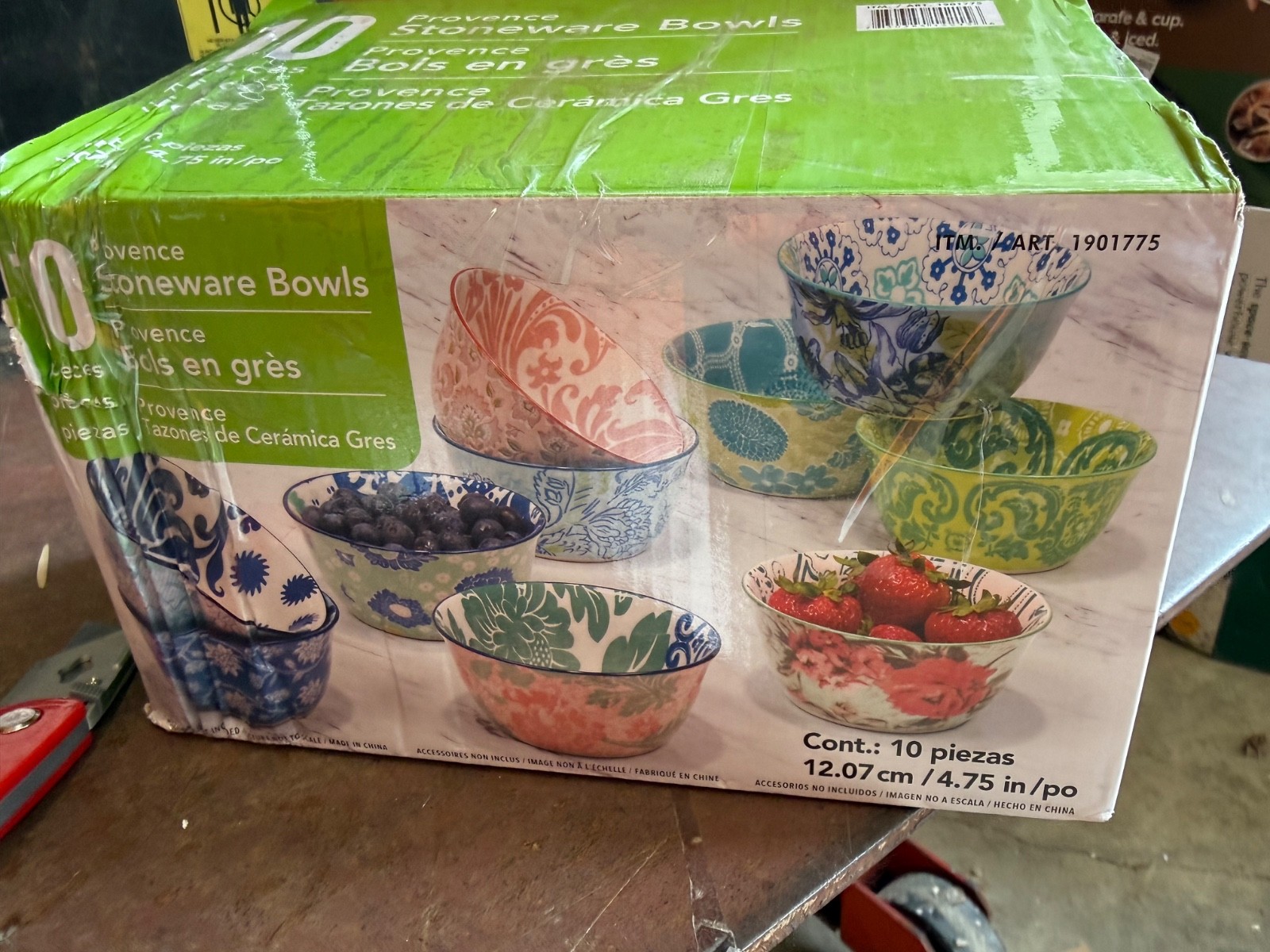 Provence Stoneware Bowls setof 10