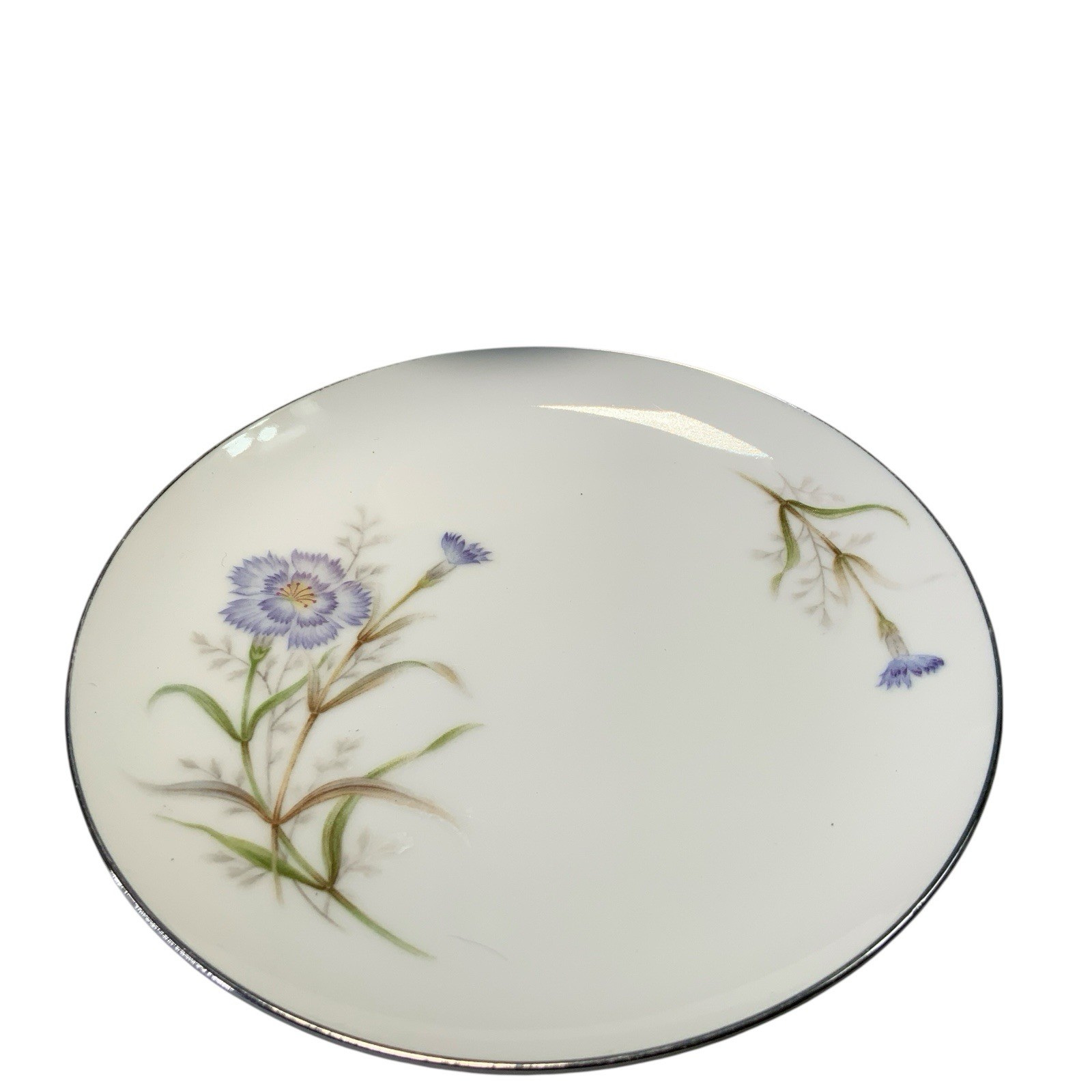 Yamaka China Set 7 Plates 6.5in Bread Desert Plates Appetizer Japan MCM
