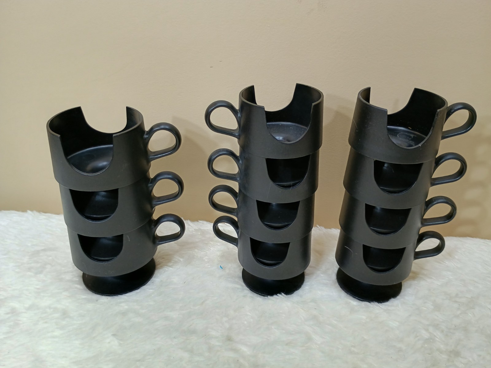 11 Vintage Glas-Snap by Corning (8) 8oz & (3) 12 oz Pedestals Only (No Glasses)